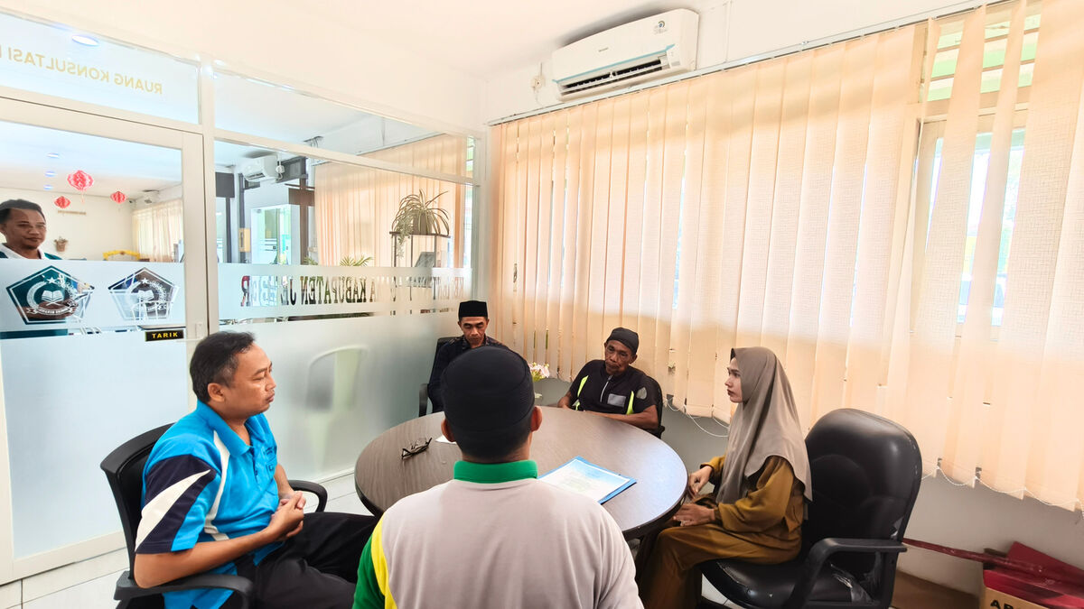 Ruang konsultasi khusus PTSP Kantor Kementerian Agama Kabupaten Jember